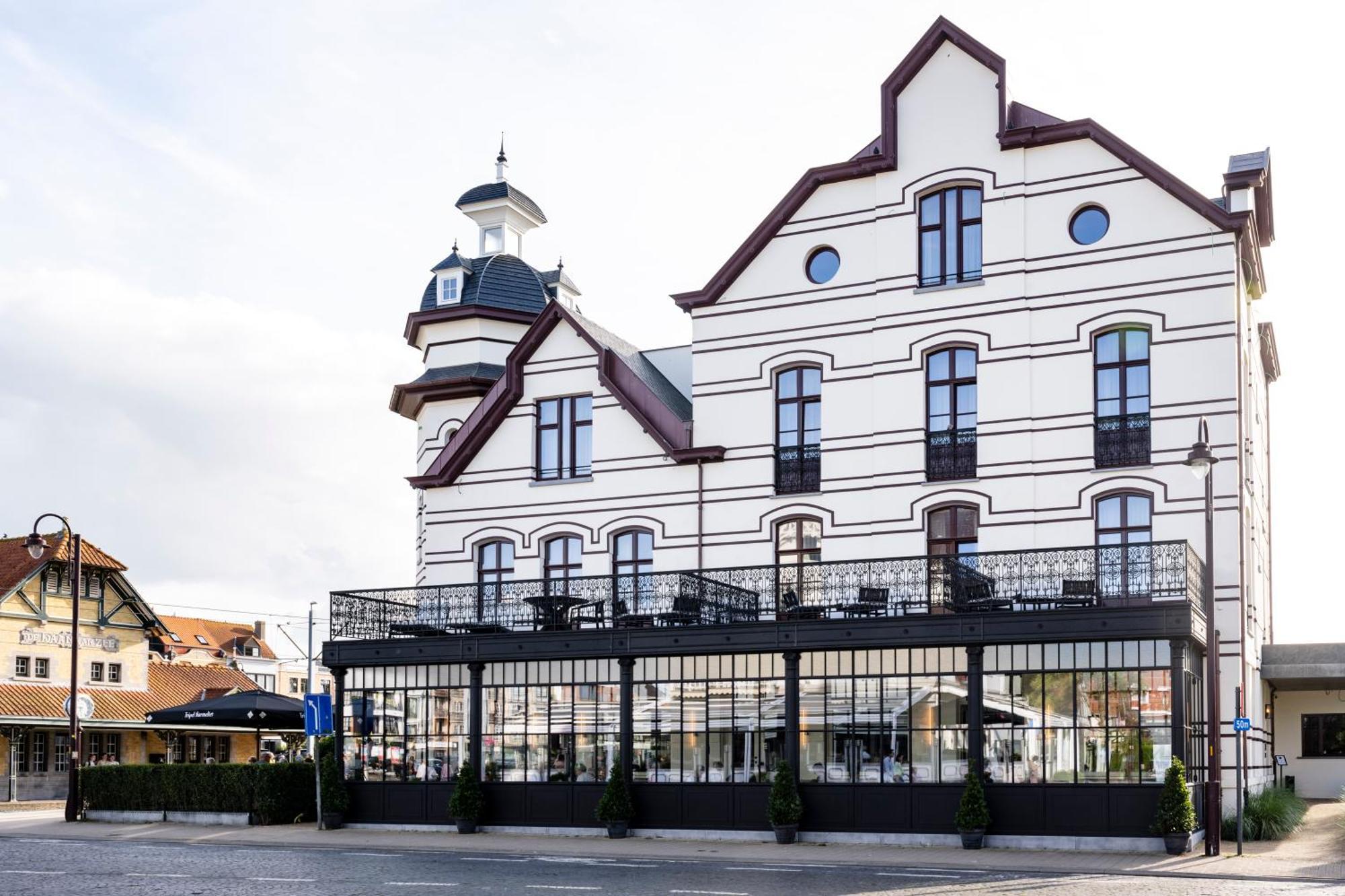 Hotel Des Brasseurs De Haan Exteriör bild